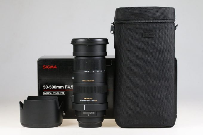 Sigma 50-500mm f/4,5-6,3 APO DG OS HSM für Canon EF - #12580803