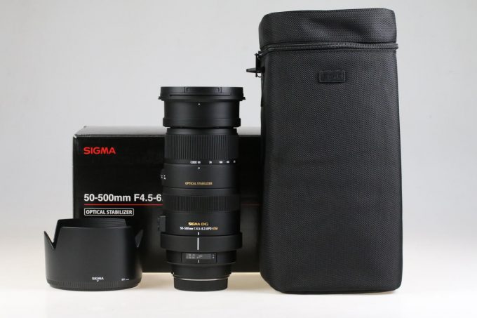 Sigma 50-500mm f/4,5-6,3 APO DG OS HSM für Canon EF - #14665024
