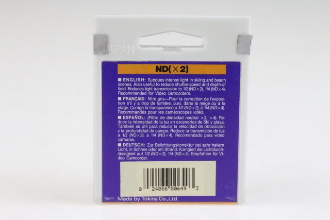 Hoya Graufilter ND2 HMC 40,5mm
