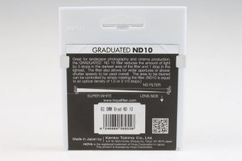 Hoya Grauverlauf-Filter ND-10 82mm