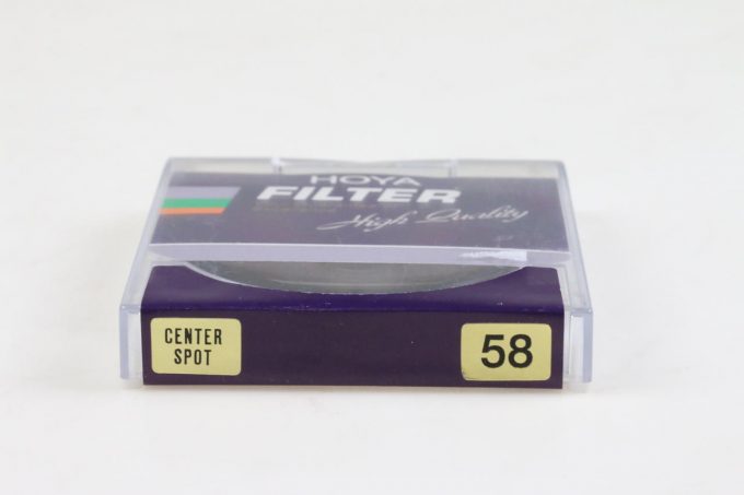 Hoya Center Spot Filter 58mm