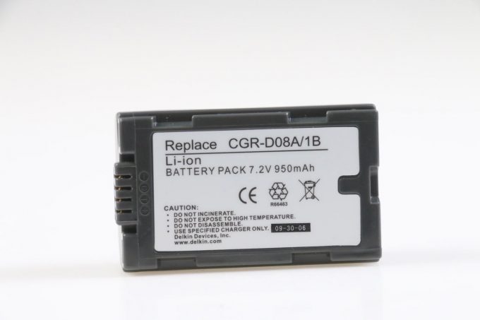 Delkin Devices - Nachbauakku für CGR-D08A/1B