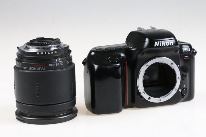 Nikon F50 Gehäuse mit Tamron AF 28-200mm f/3,8-5,6 ASPH - #2030545