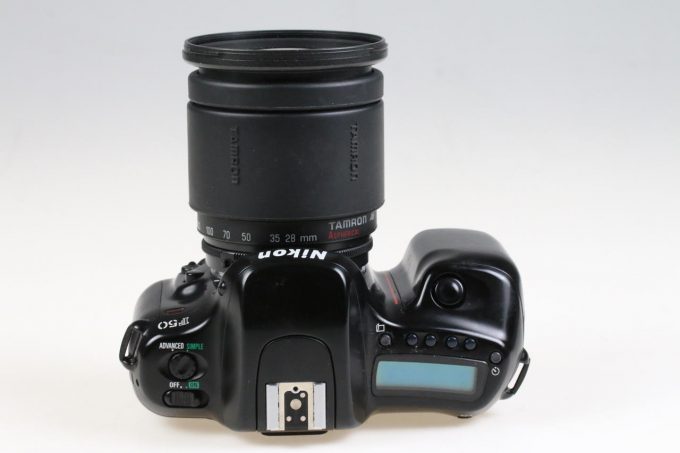 Nikon F50 Gehäuse mit Tamron AF 28-200mm f/3,8-5,6 ASPH - #2030545