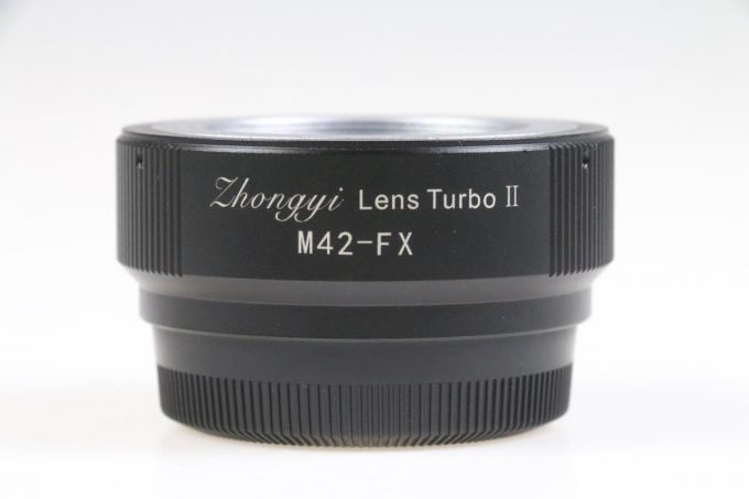 Zhongyi Lens Turbo II Adapter / M-42 auf Fuji FX