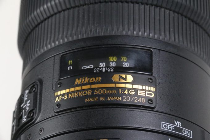 Nikon AF-S NIKKOR 500mm f/4.0 G ED VR - #207248