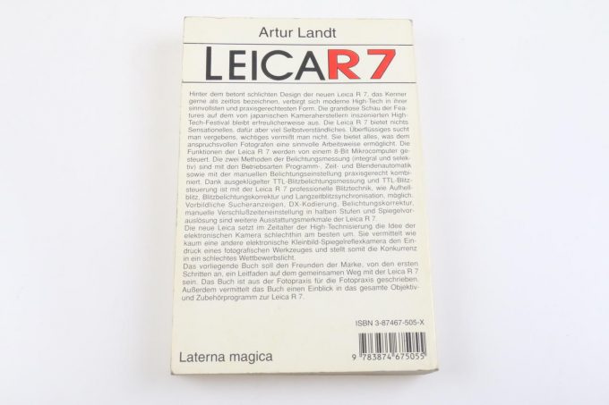 Leica R7 - Handbuch