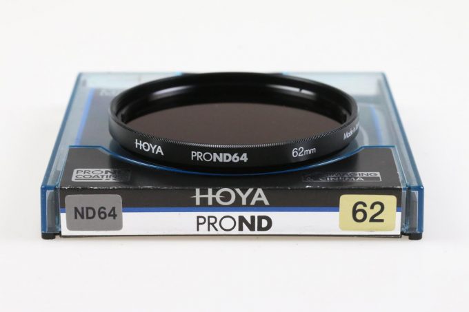 Hoya Neutraldichtefilter ProND64 - 62mm