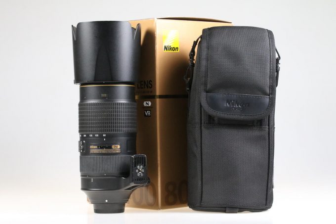 Nikon AF-S NIKKOR 80-400mm f/4,5-5,6 G ED VR - #237167