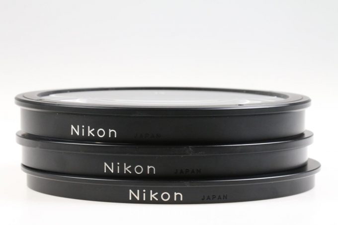Nikon Multiphot Condenser Linsen SET 19 / 35 / 120