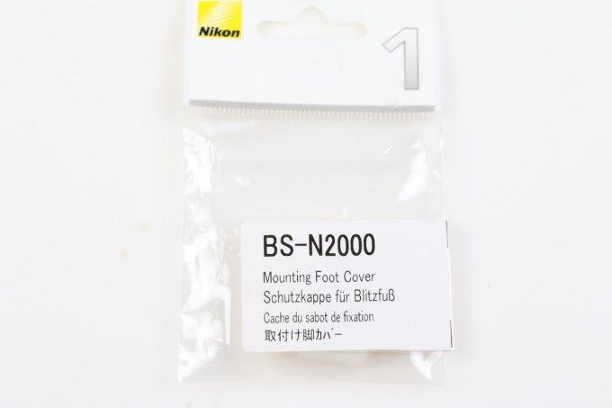 Nikon BS-N2000 Abdeckung für Blitzfuß