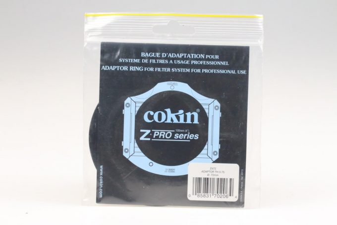 Cokin System Z-Pro Adapter 72mm