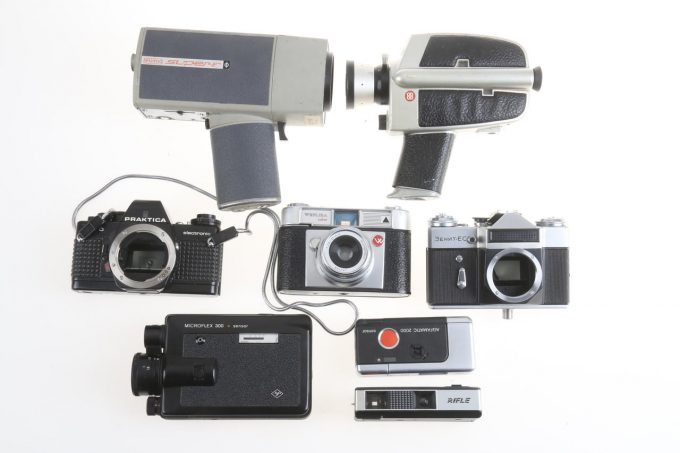 Diverse Kameras 29 Stück - Bastlergeräte - For Parts