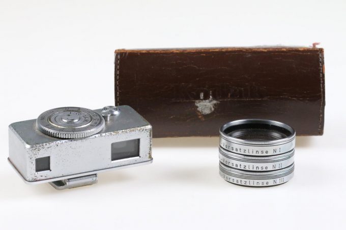 Kodak Enfernungsmesser Set mit 3 Vorsatzlinsen
