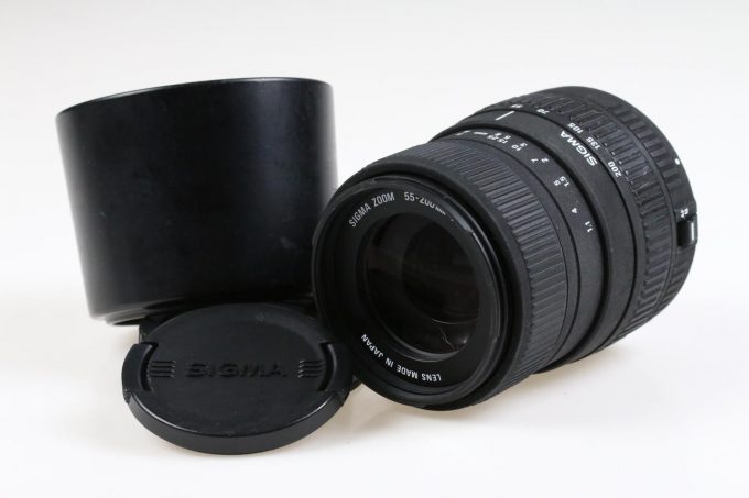 Sigma 55-200mm f/4,0-5,6 DC für Nikon AF - #2010437