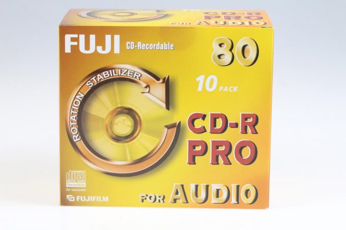 FUJIFILM CD-Rohlinge CD-R Pro 80 - 10er Pack
