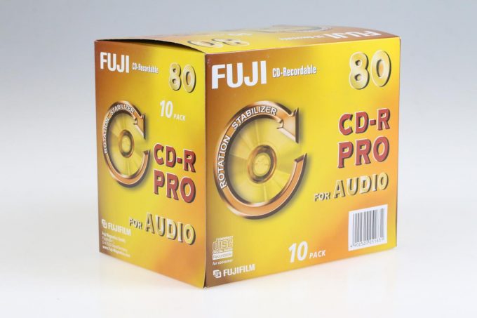 FUJIFILM CD-Rohlinge CD-R Pro 80 - 10er Pack