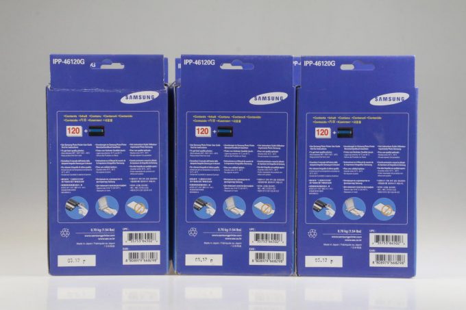 Samsung IPP-46120G Papier 120 Blatt - 6 Packungen - abgelaufen