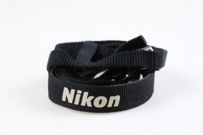 Nikon Tragegurt schwarz/schmal