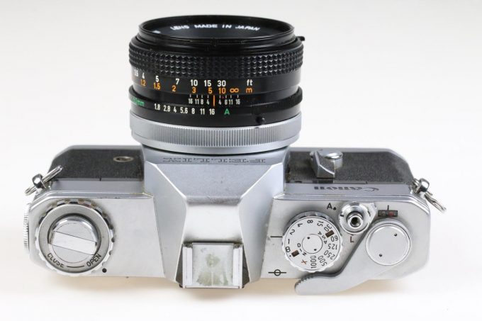 Canon Pellix mit FD 50mm f/1,8 S.C. - #145285