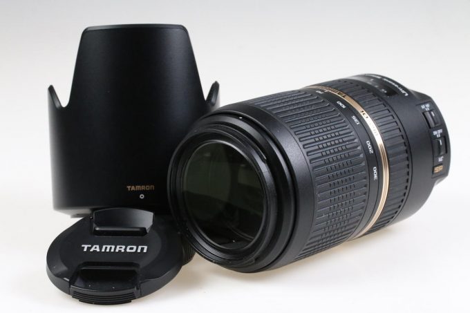 Tamron SP 70-300mm f/4,0-5,6 Di VC USD für Nikon F (DX) - #245287