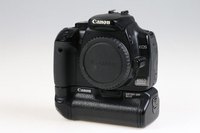 Canon EOS 400D mit Zubehörpaket - #0730379402
