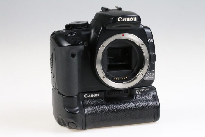 Canon EOS 400D mit Zubehörpaket - #0730379402