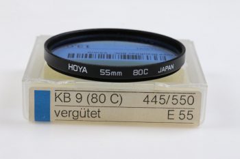 Hoya Blaufilter 80C - 55mm