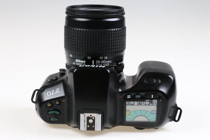 Nikon F70 Gehäuse mit AF 28-80mm 3,5-5,6 D - #2693041
