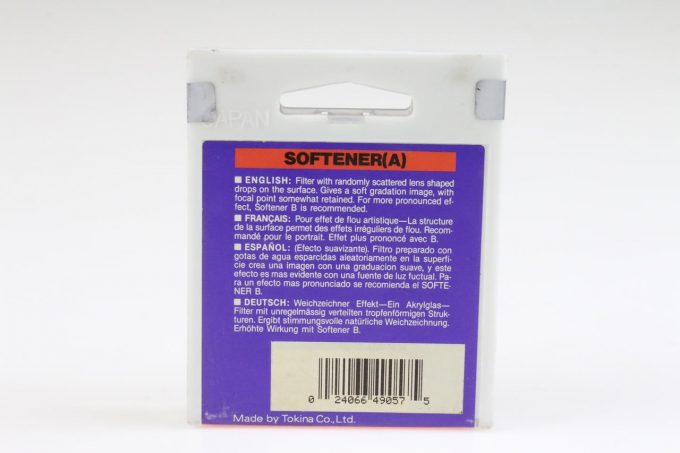 Hoya Sofener A Weichzeichner Filter 49mm