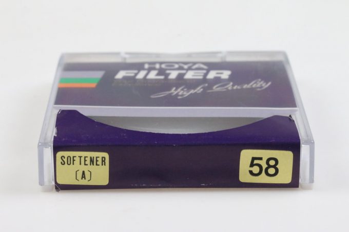 Hoya Softener A Weichzeichner Filter 58mm