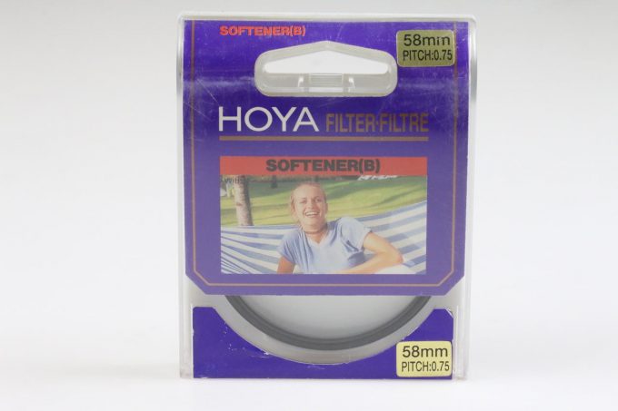 Hoya Softener B Weichzeichner Filter 58mm