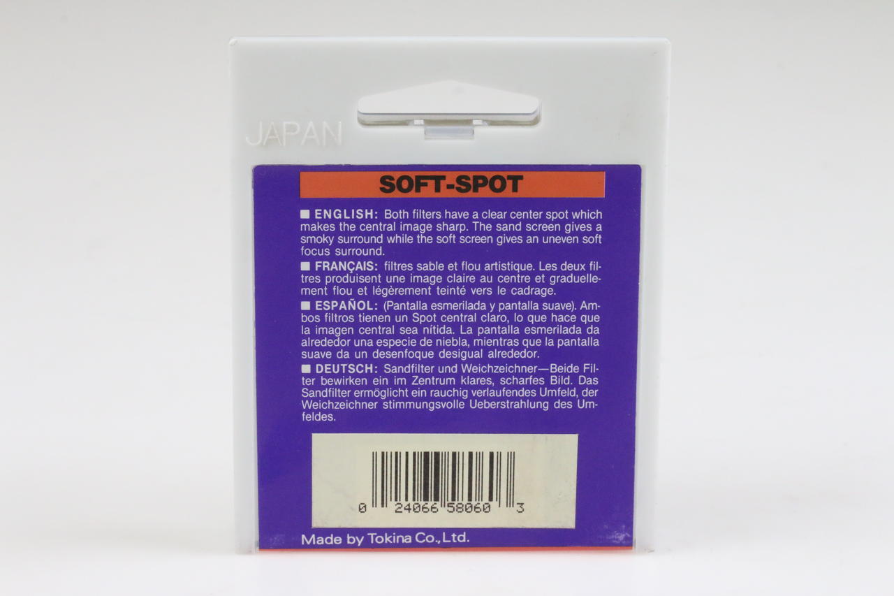 Hoya Soft Spot Filter 58mm