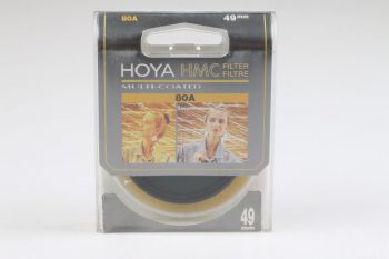 Hoya Blaufilter 80A 49mm