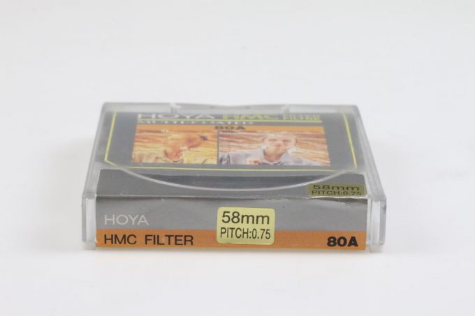 Hoya Blaufilter 80A 58mm