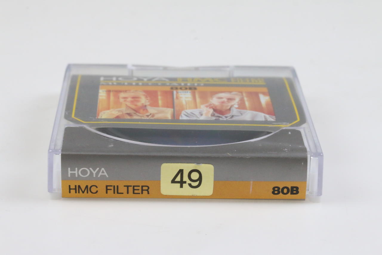 Hoya Blaufilter 80B 49mm