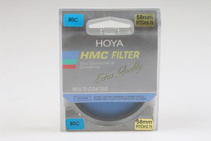 Hoya Blaufilter 80C 58mm