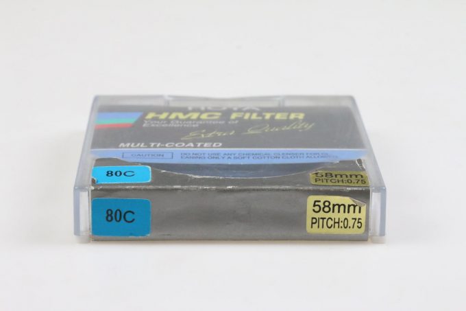 Hoya Blaufilter 80C 58mm
