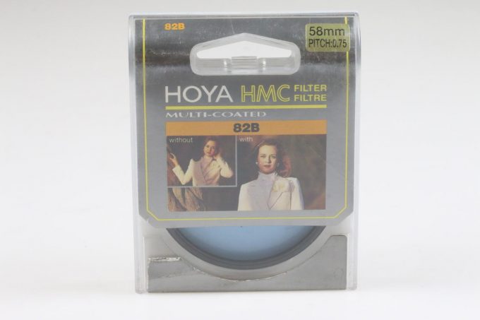 Hoya Blaufilter 82B 58mm