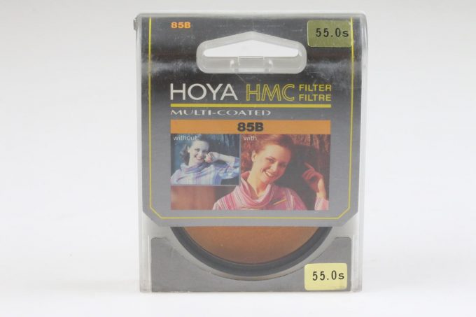 Hoya HMC Orangefilter 85B Konversionsfilter 55mm