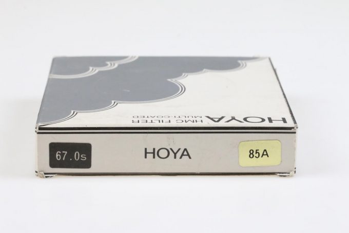 Hoya HMC Orangefilter 85A Konversionsfilter 67mm grau