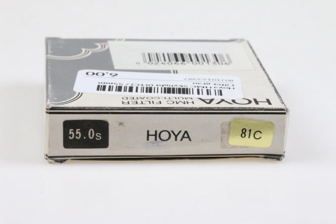 Hoya HMC Skylight (81C) / 55mm Filter grau