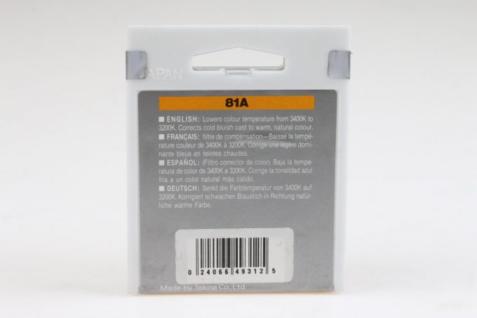 Hoya Skylight (81A) 49mm Filter