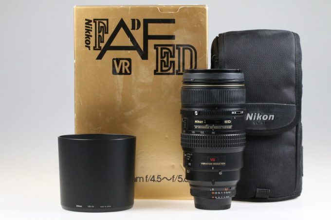 Nikon AF 80-400mm f/4,5-5,6 D ED VR - #208017
