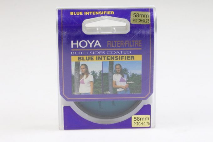 Hoya Blau Intensiver Filter 58mm