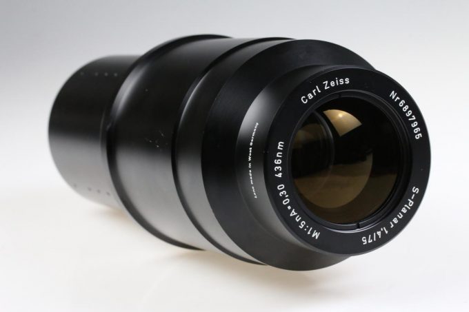 Zeiss S-Planar 75mm f/1,4 M1:5nA=0,30 463nm - #6897965