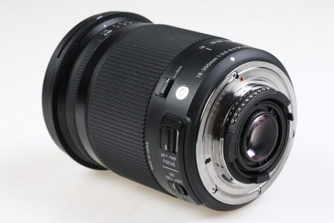 Sigma 18-300mm f/3,5-6,3 DC Macro OS HSM für Nikon - #52216653