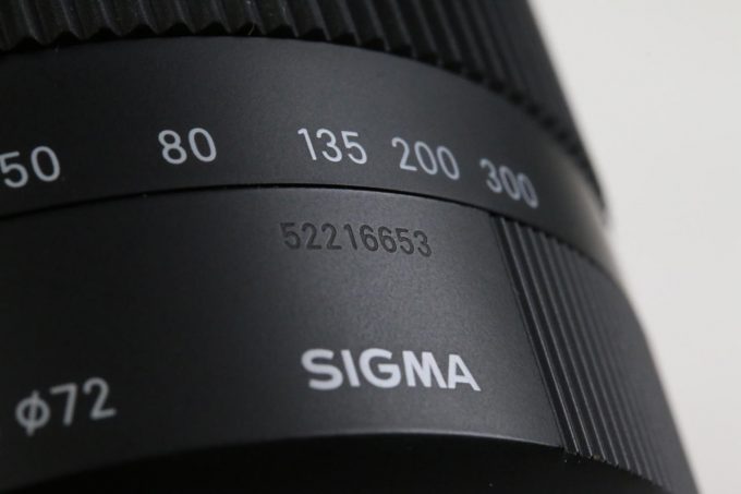 Sigma 18-300mm f/3,5-6,3 DC Macro OS HSM für Nikon - #52216653
