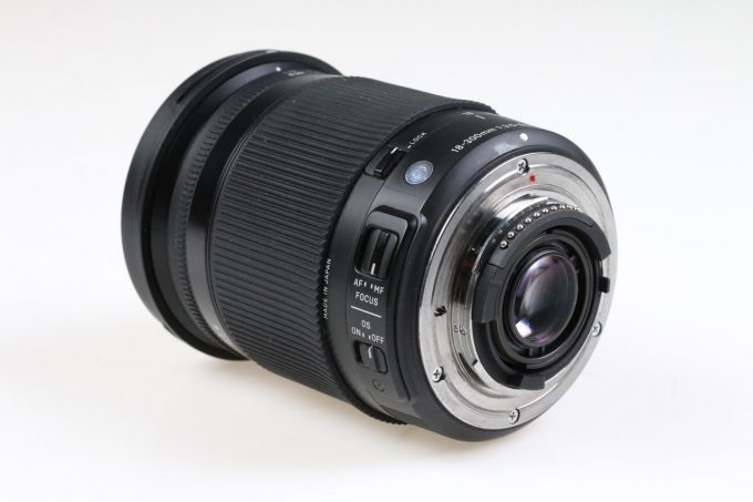 Sigma 18-300mm f/3,5-6,3 DC Macro OS HSM für Nikon - #51582018