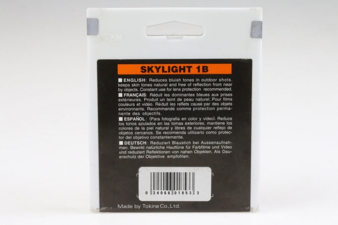 Hoya Skylight 1B PRO1 62mm